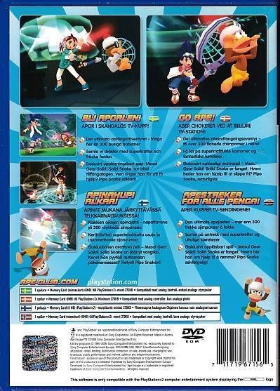 Ape Escape 3 - PS2 (B Grade) (Genbrug)